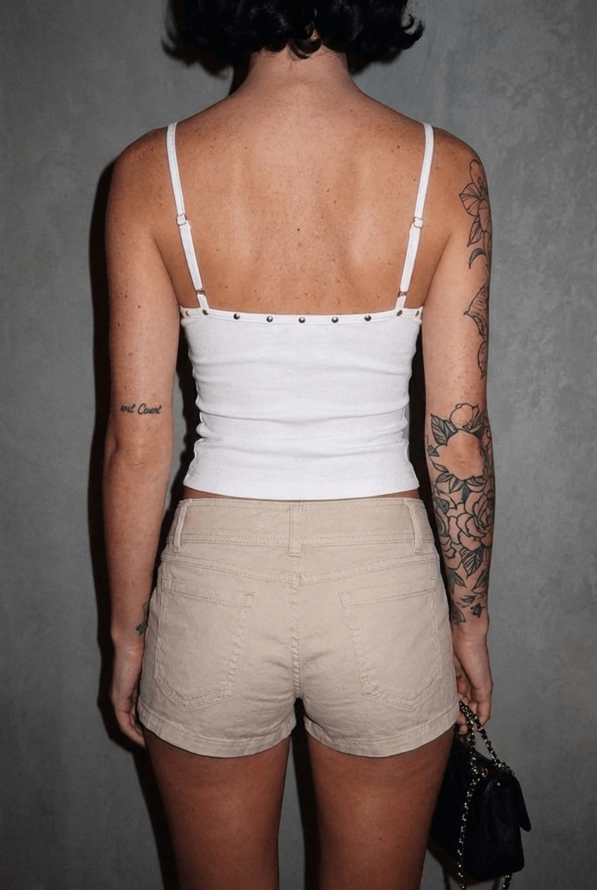 White Reverie Top - BEEGLEE