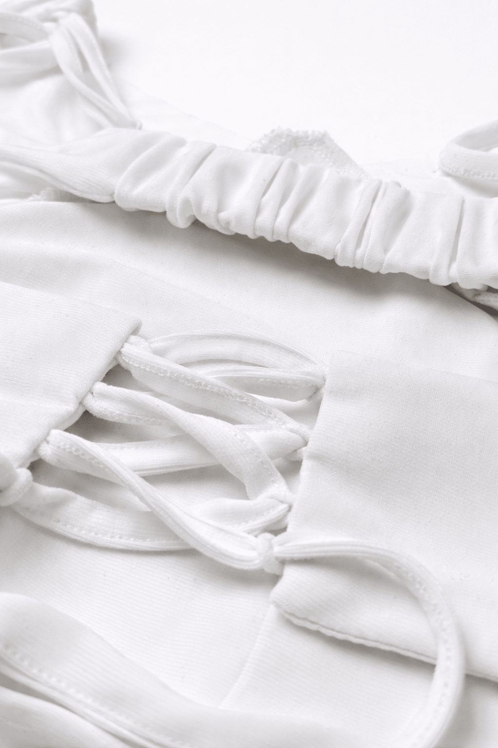 White Selene Corset - BEEGLEE