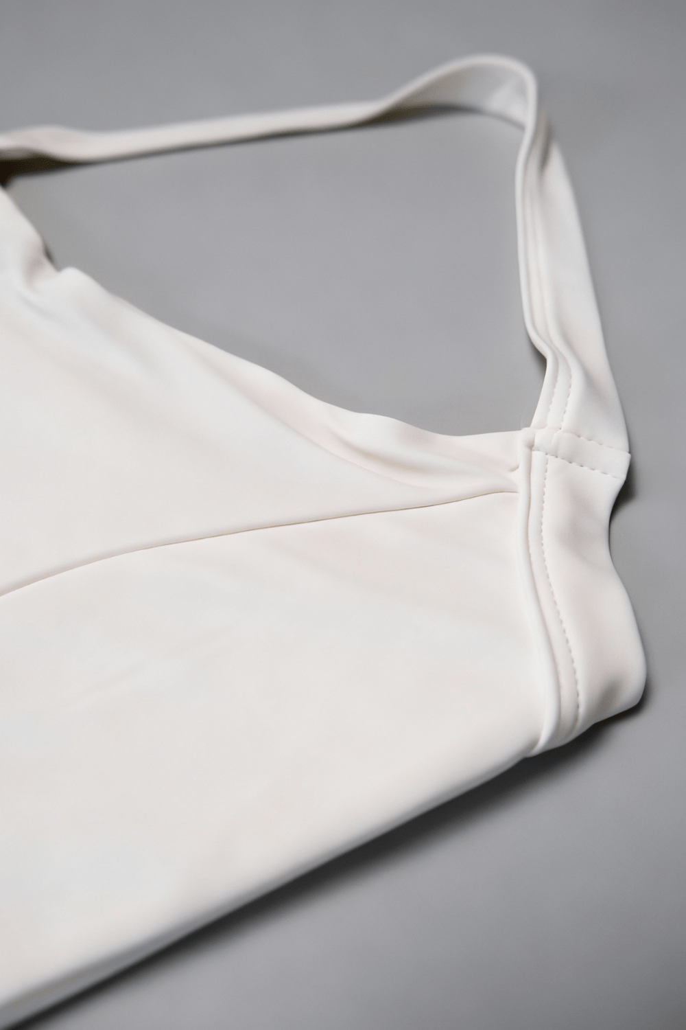 White Straight - Up Bodysuit - BEEGLEE