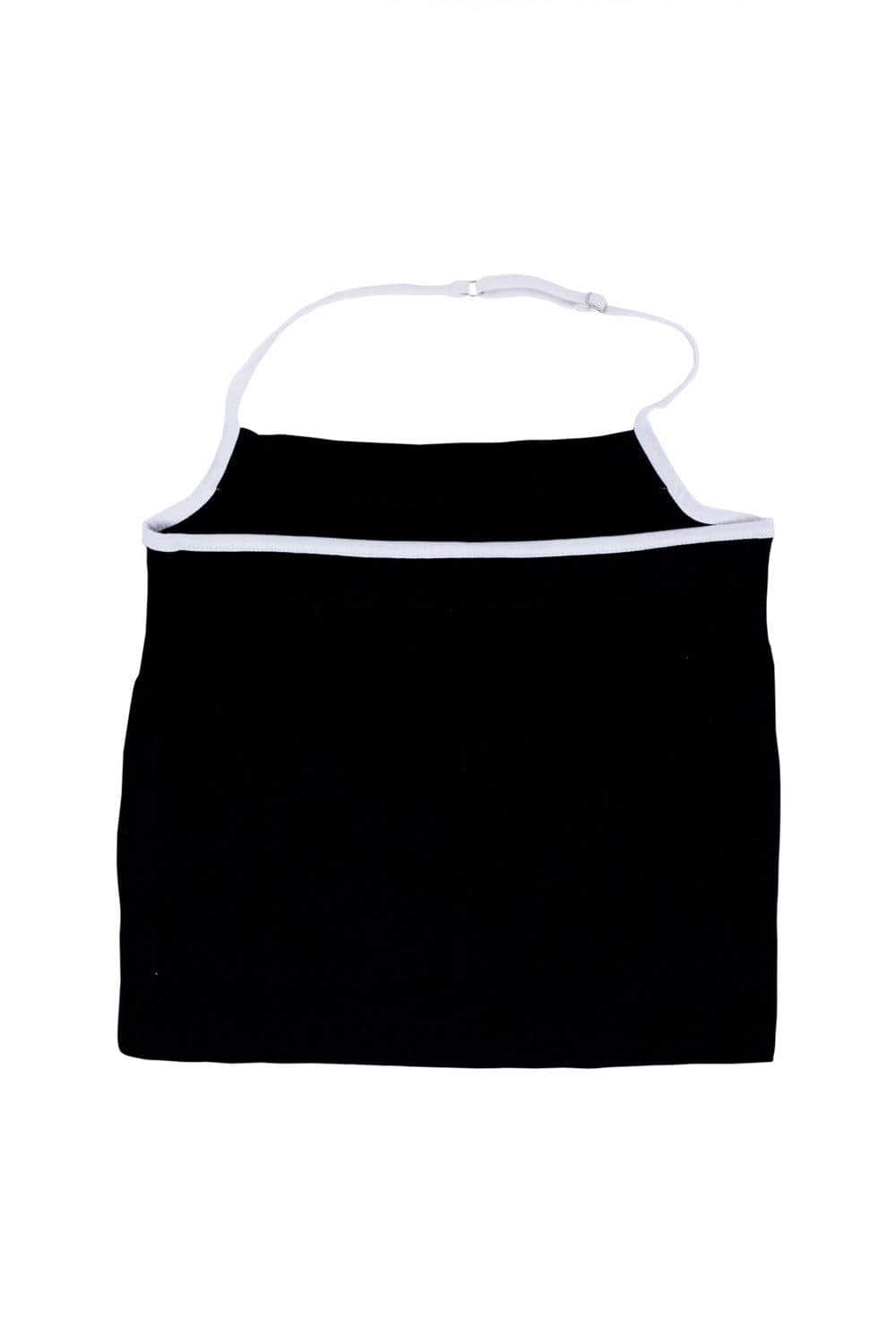 Black Ribbed Knit Skirt - BEEGLEE