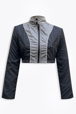 Cool Grey Rogue Zip-Up Jacket - BEEGLEE