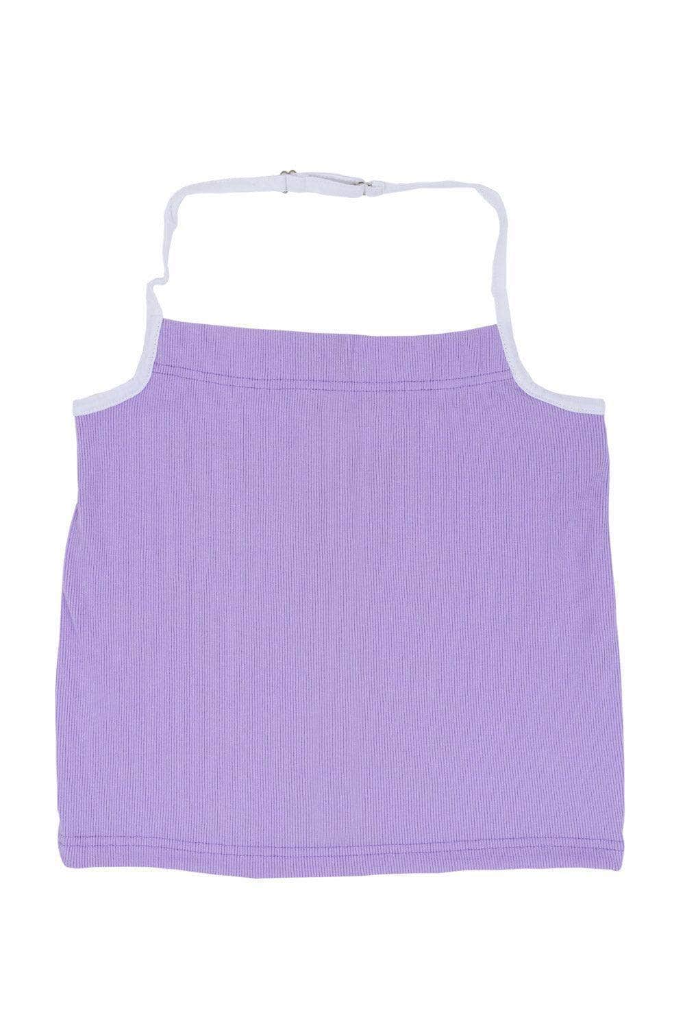 Lilac Ribbed Knit Skirt - BEEGLEE